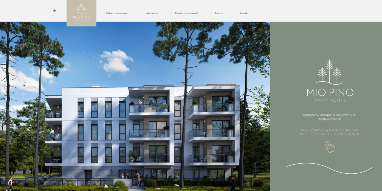 Projekt strony internetowej – miopino.pl – PixelSet